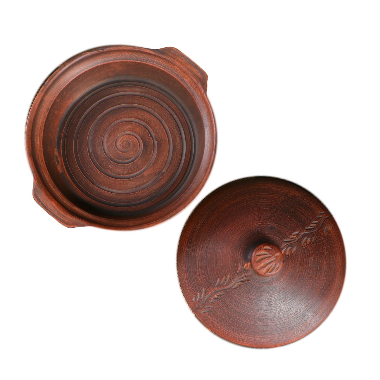 Сковорода Красная глина 4896129 26 см