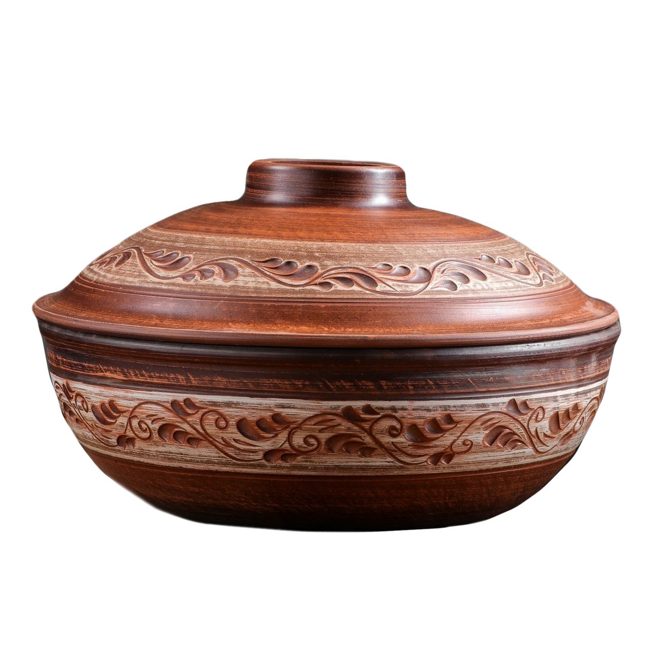 Сковорода Красная глина 508627