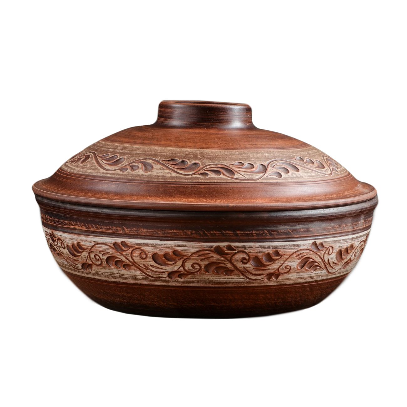 Сковорода Красная глина 508627