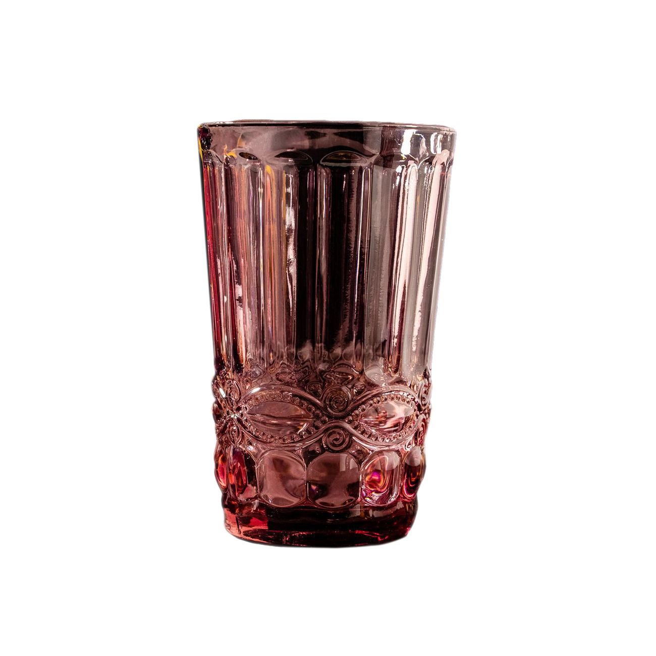 Набор стаканов Доляна 1390411 Ла-Манш ,6 шт, розовый