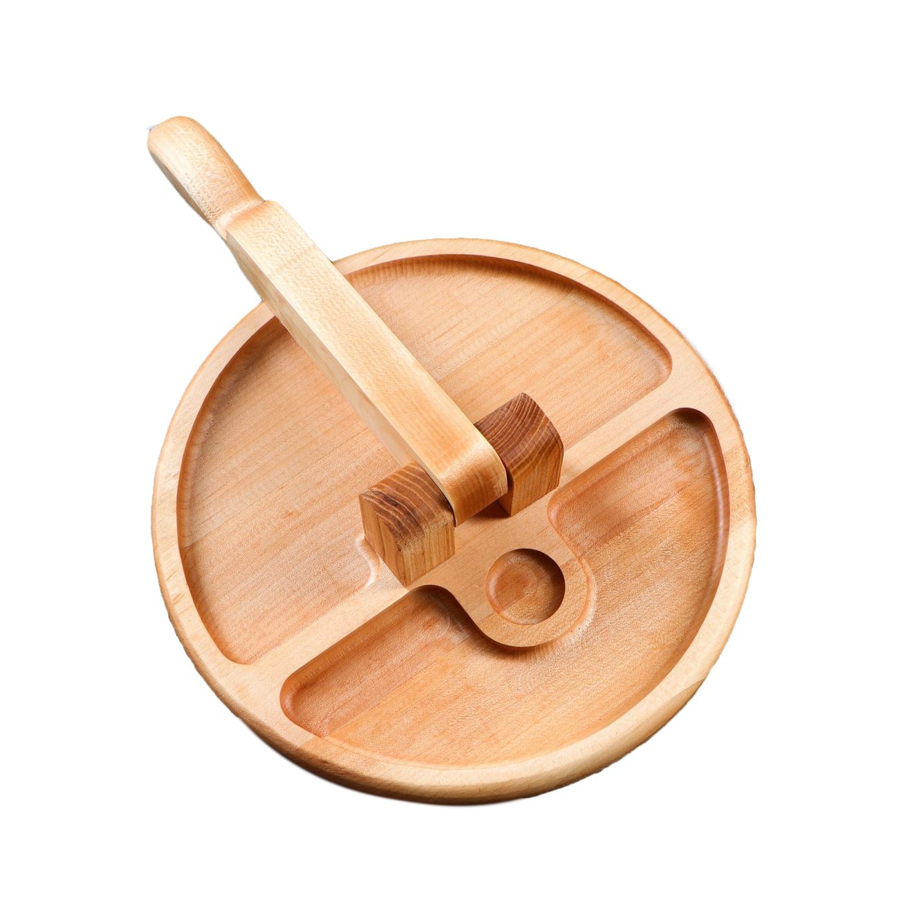 Тарелка Доброе дерево 4874347 Орехокол массив ясеня