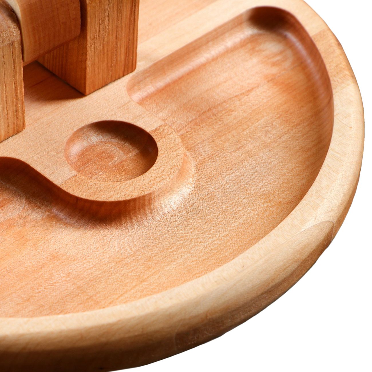 Тарелка Доброе дерево 4874347 Орехокол массив ясеня