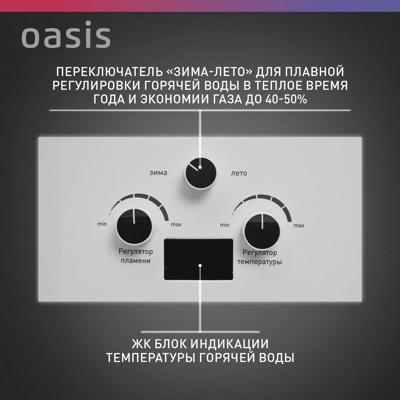 Водонагреватель накопительный Oasis OR-24W