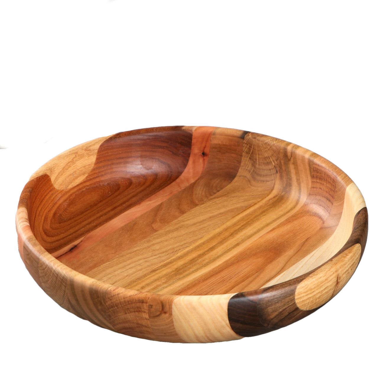 Миска Доброе дерево 3946573 25х5 см массив дуба, ореха, ясеня