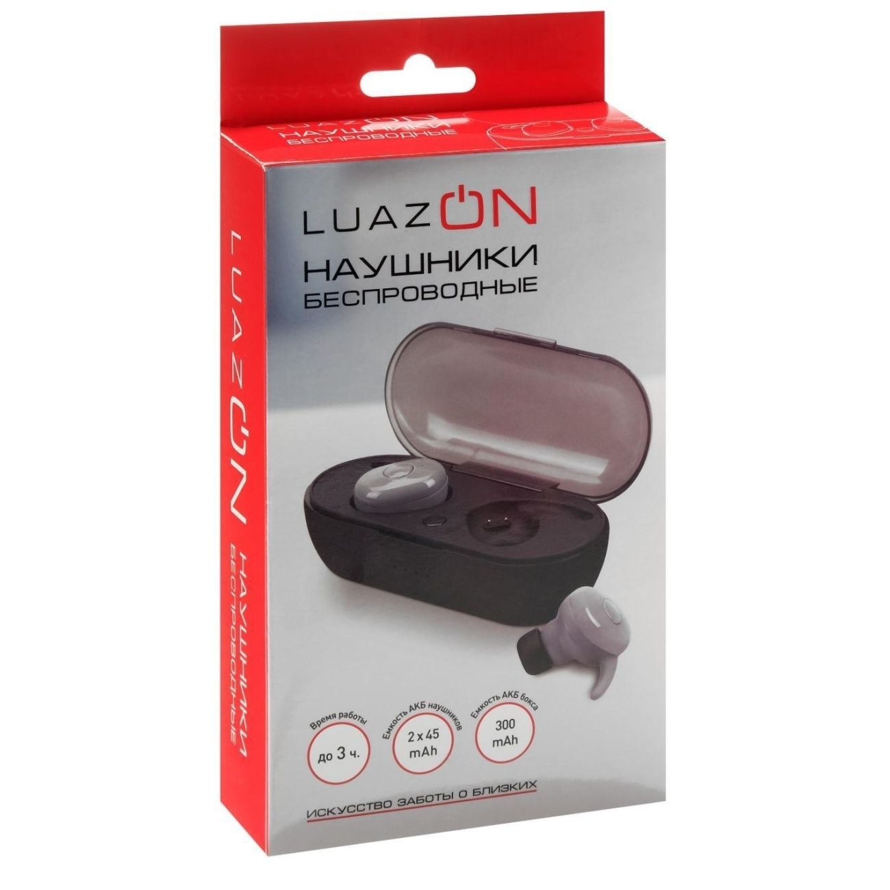 Беспроводные наушники Luazon 4491946 VBT 1.22 черные