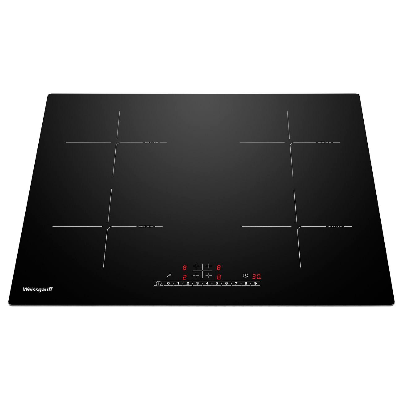 Встраиваемая индукционная панель независимая Weissgauff HI 640 BSC