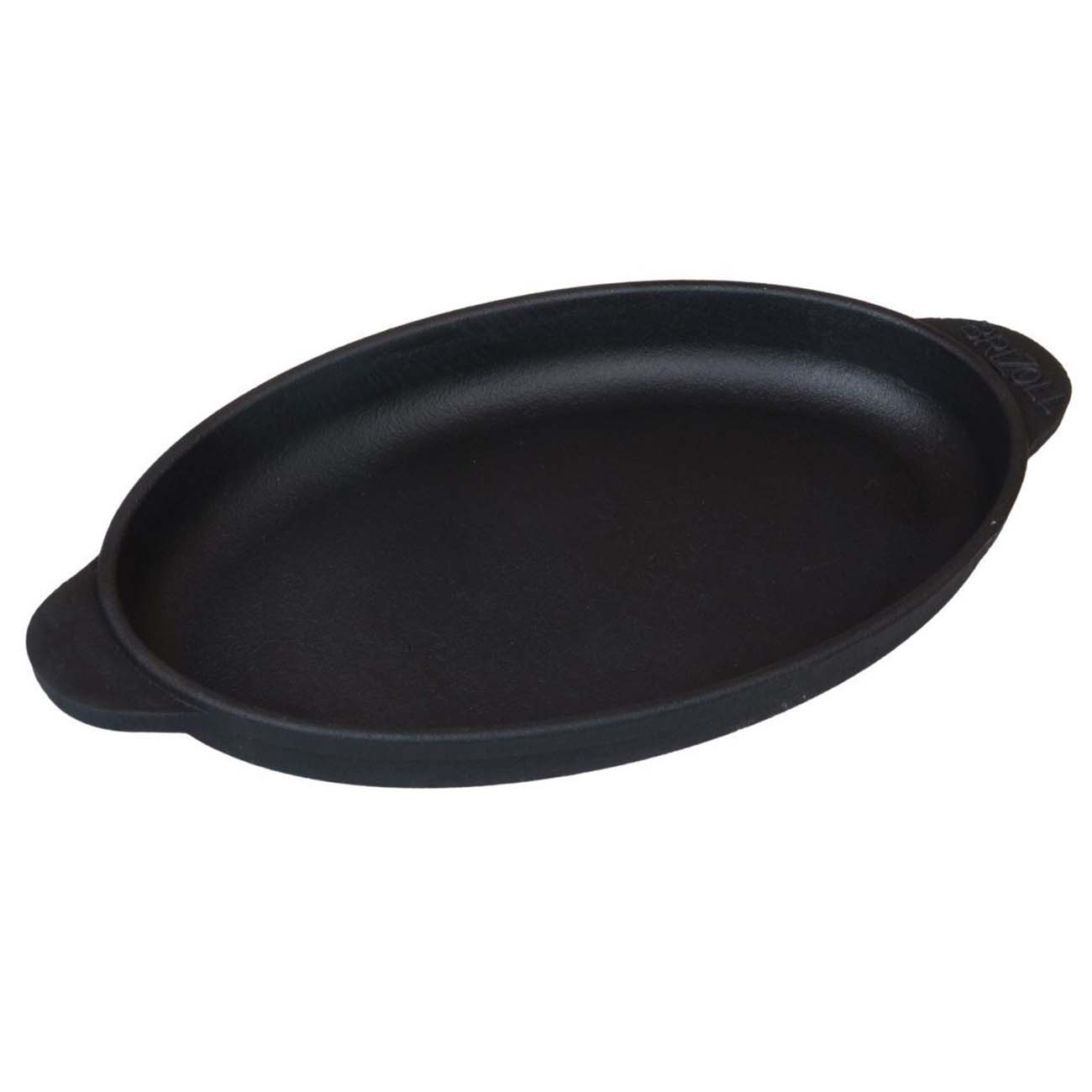 Сковорода Tima Н2214-Д Brizoll овал 22х14х2.5см с дощечкой