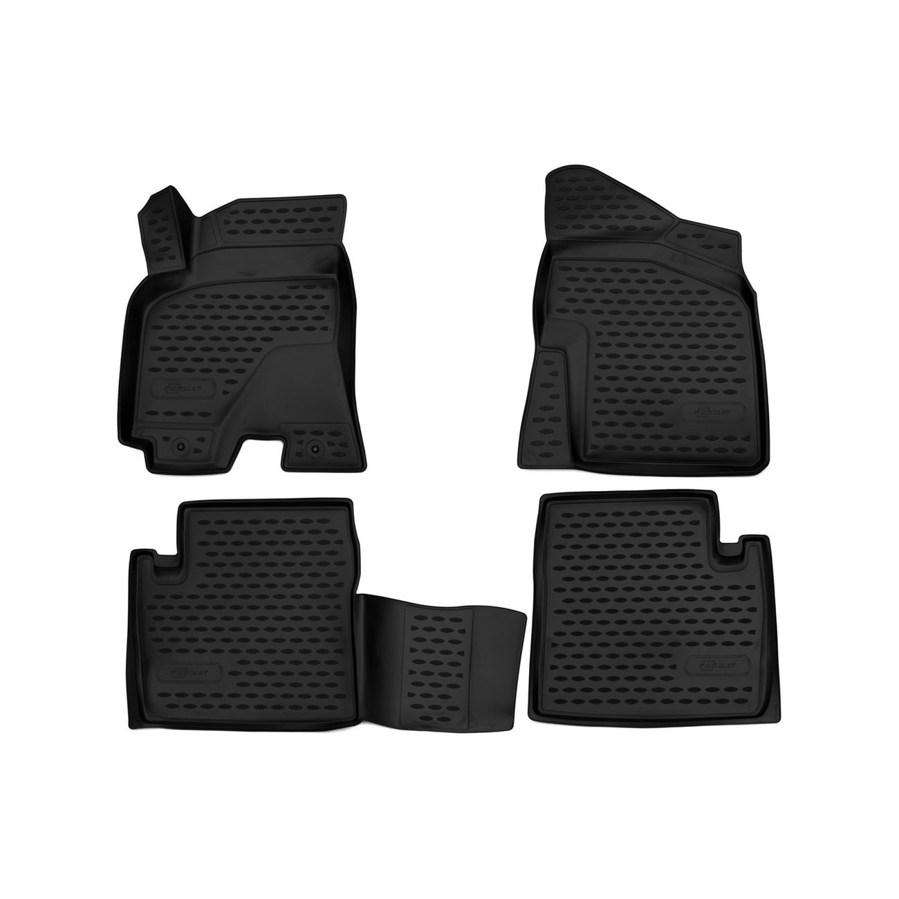 Коврики в салон Format 3D CHERY Tiggo 3, 2017+, 4шт.