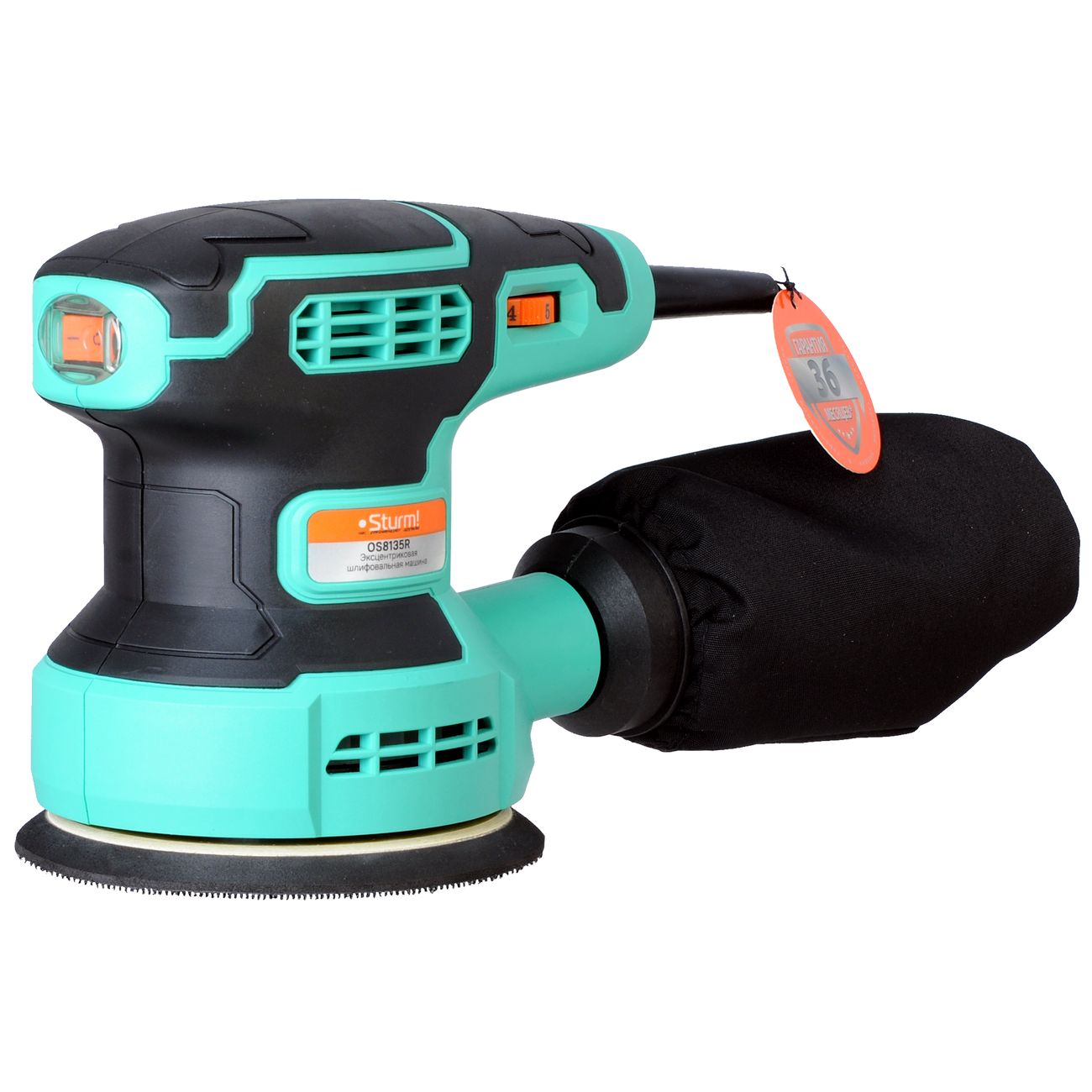 Шлифмашинка эксцентриковая Sturm! OS8135R