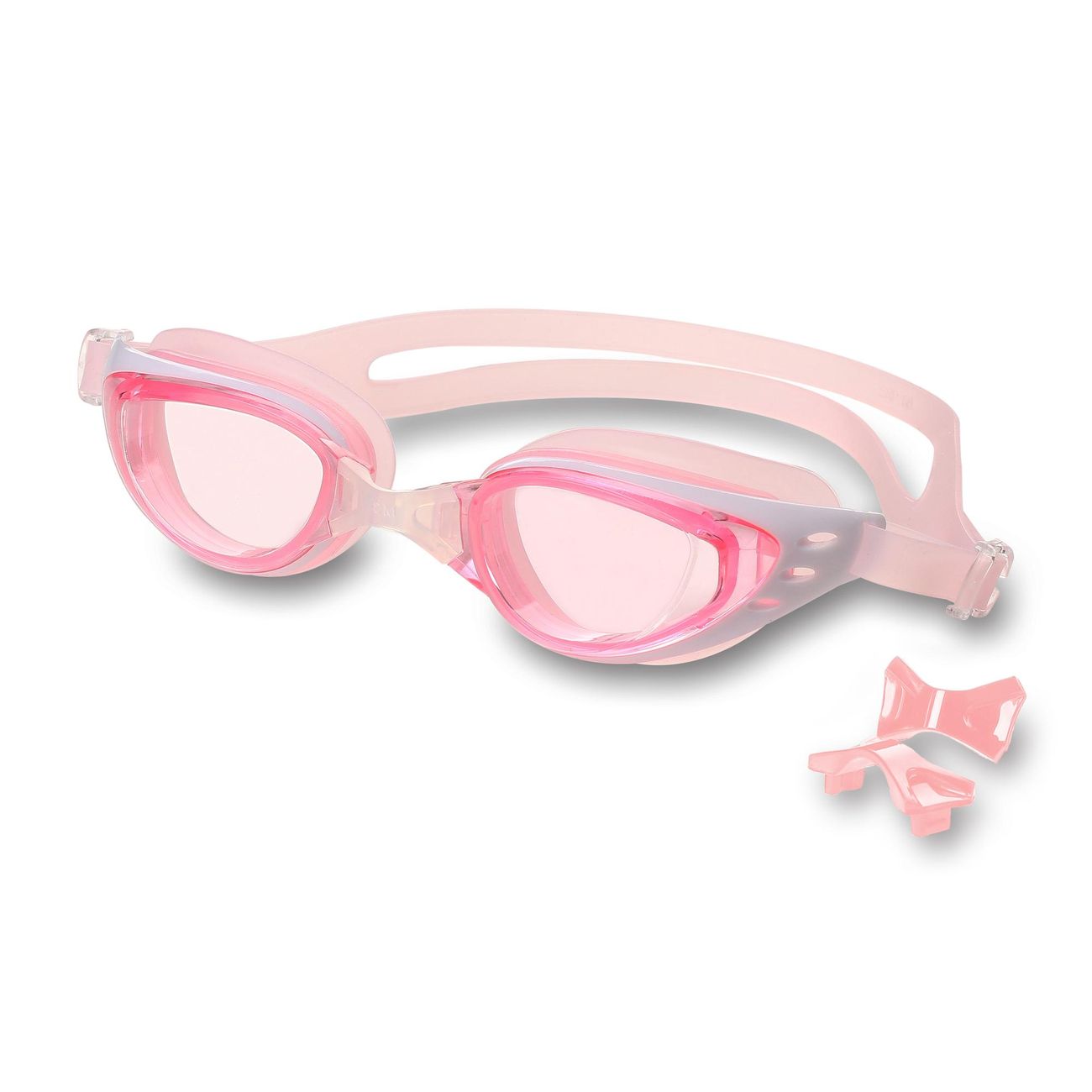 Очки для плавания Indigo GT21-1 Pike, розовый