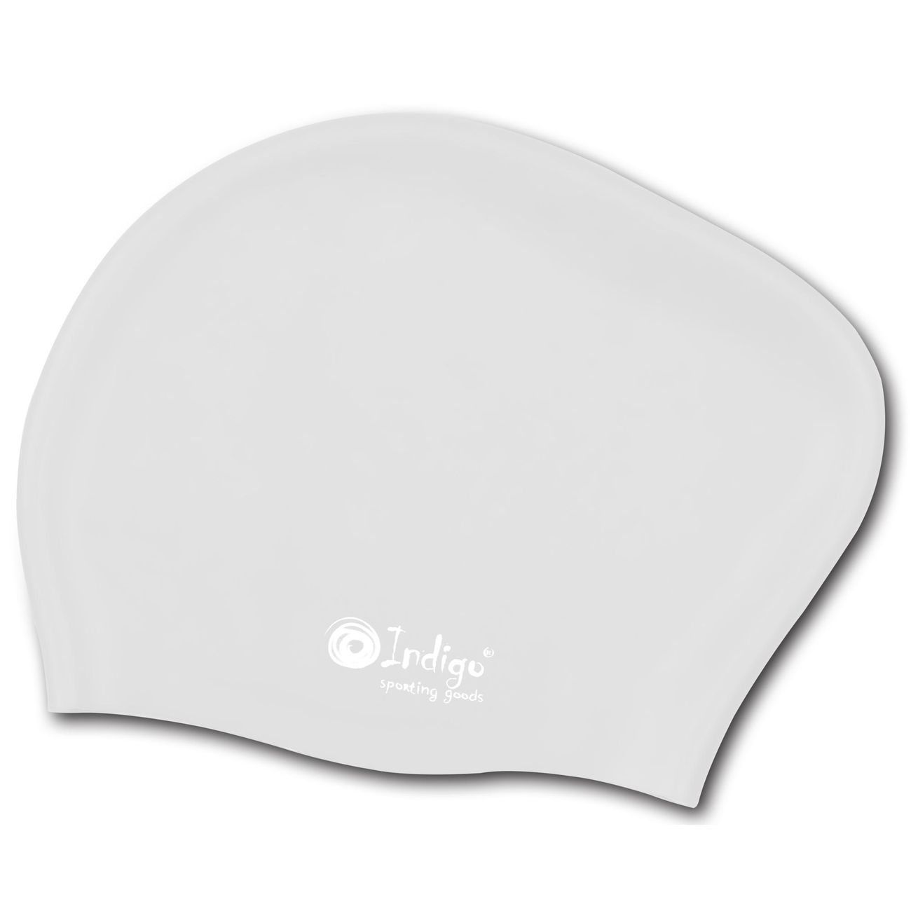 Шапочка для плавания Indigo 809 SC белый