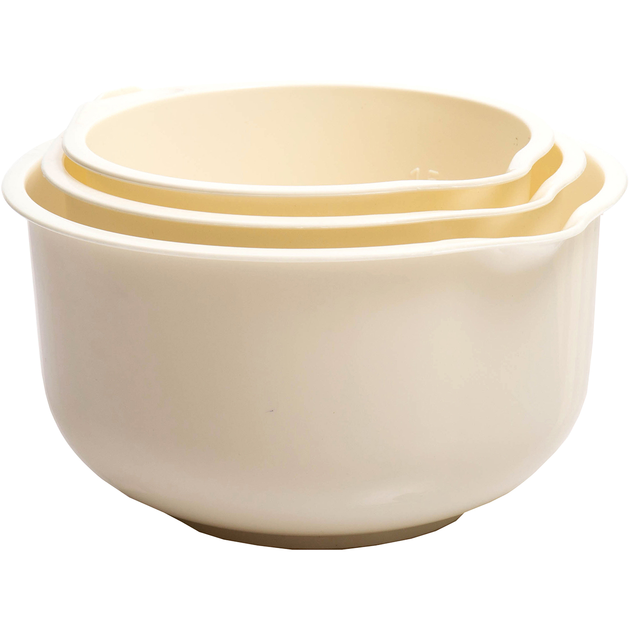 Набор мисок Полимербыт 4338000 (2/2.75/3.75л) салатовый