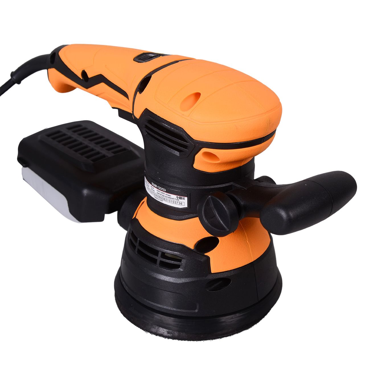 Шлифмашинка эксцентриковая Вихрь ЭШМ-125/5Э (72/6/6)