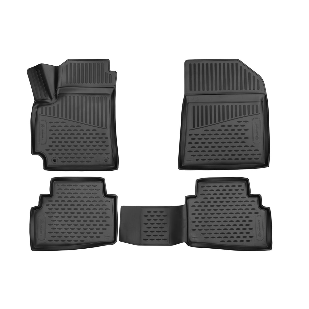 Коврики в салон Element 3D KIA Seltos 2WD/4WD 2020+, кроссовер 4шт.