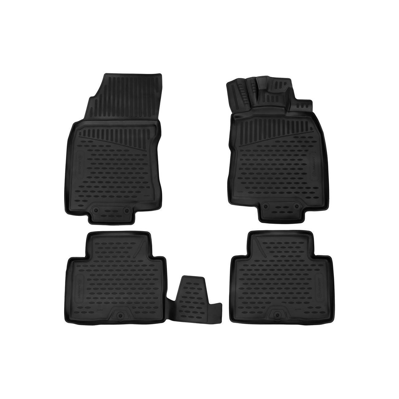 Коврики в салон Element 3D NISSAN X-Trail 2015+, правый руль 4шт.