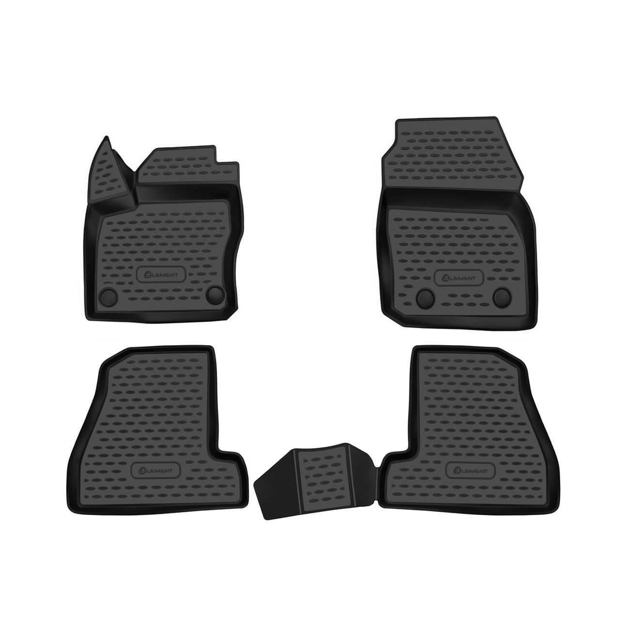 Коврики в салон Element FORD Focus 3 2015-4 шт. (ELEMENT3D1671210k)