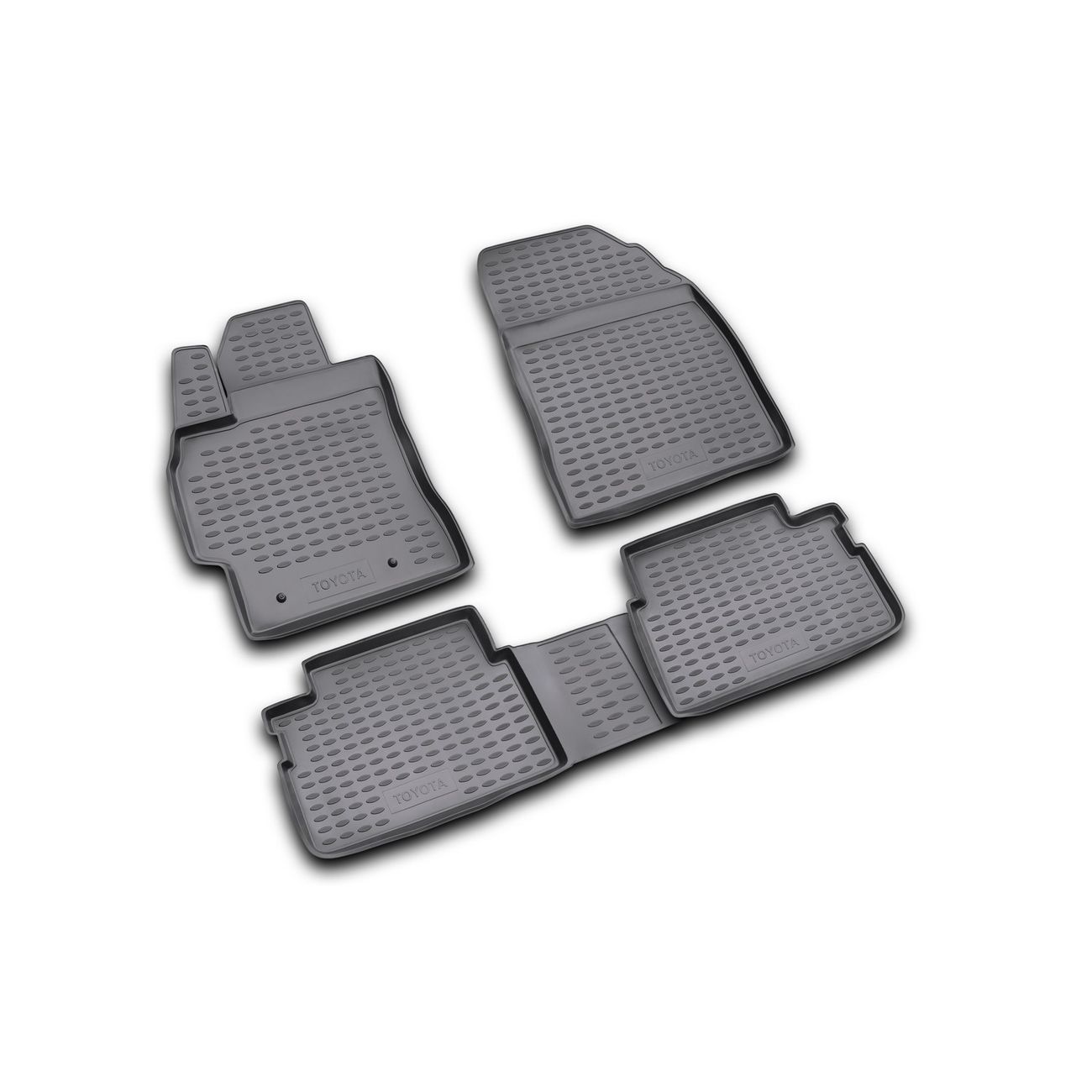 Коврики в салон Element TOYOTA Auris 03/2007-2013, 4шт., серый
