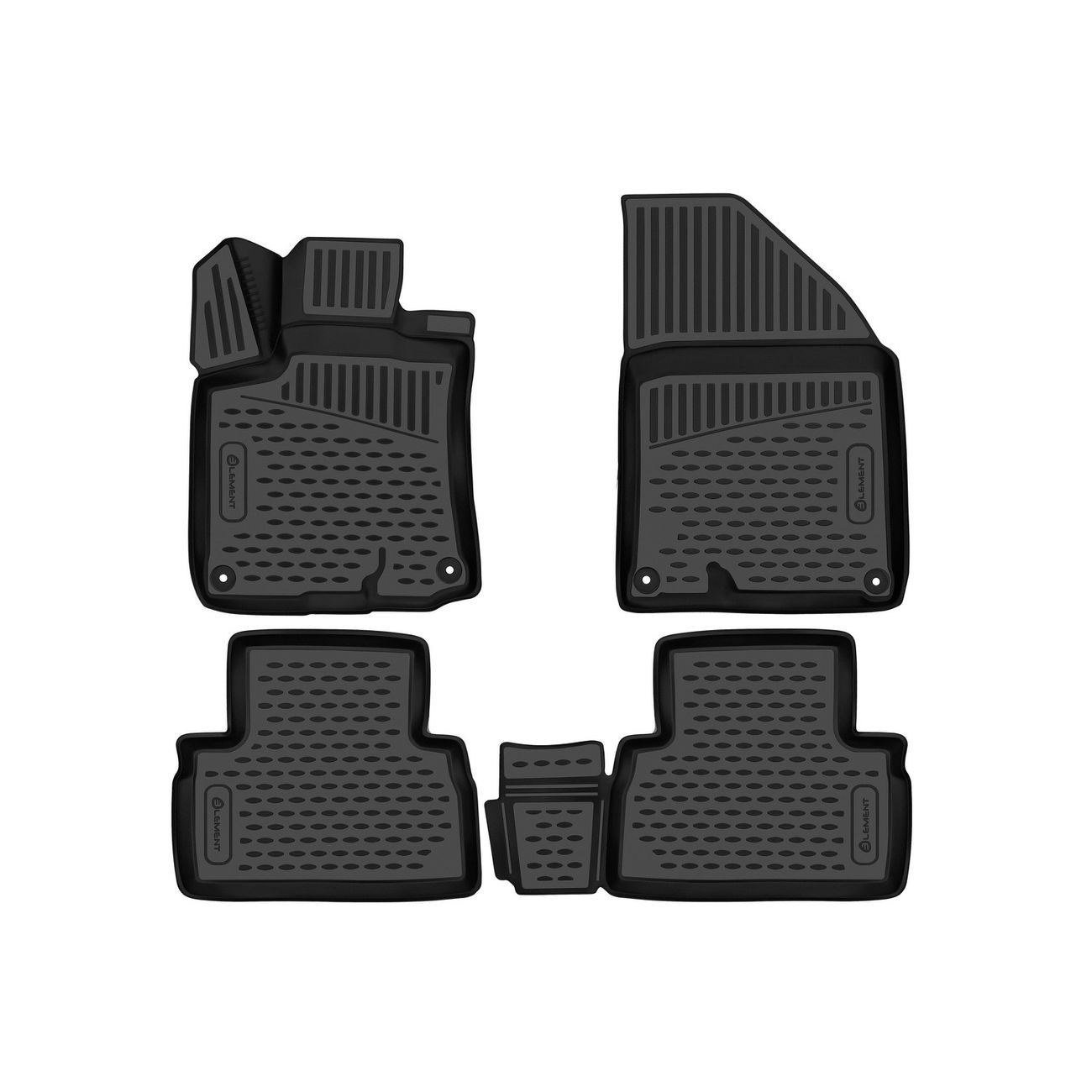 Коврики в салон Element 3D GEELY Coolray, 2019+, кросс, 4шт.