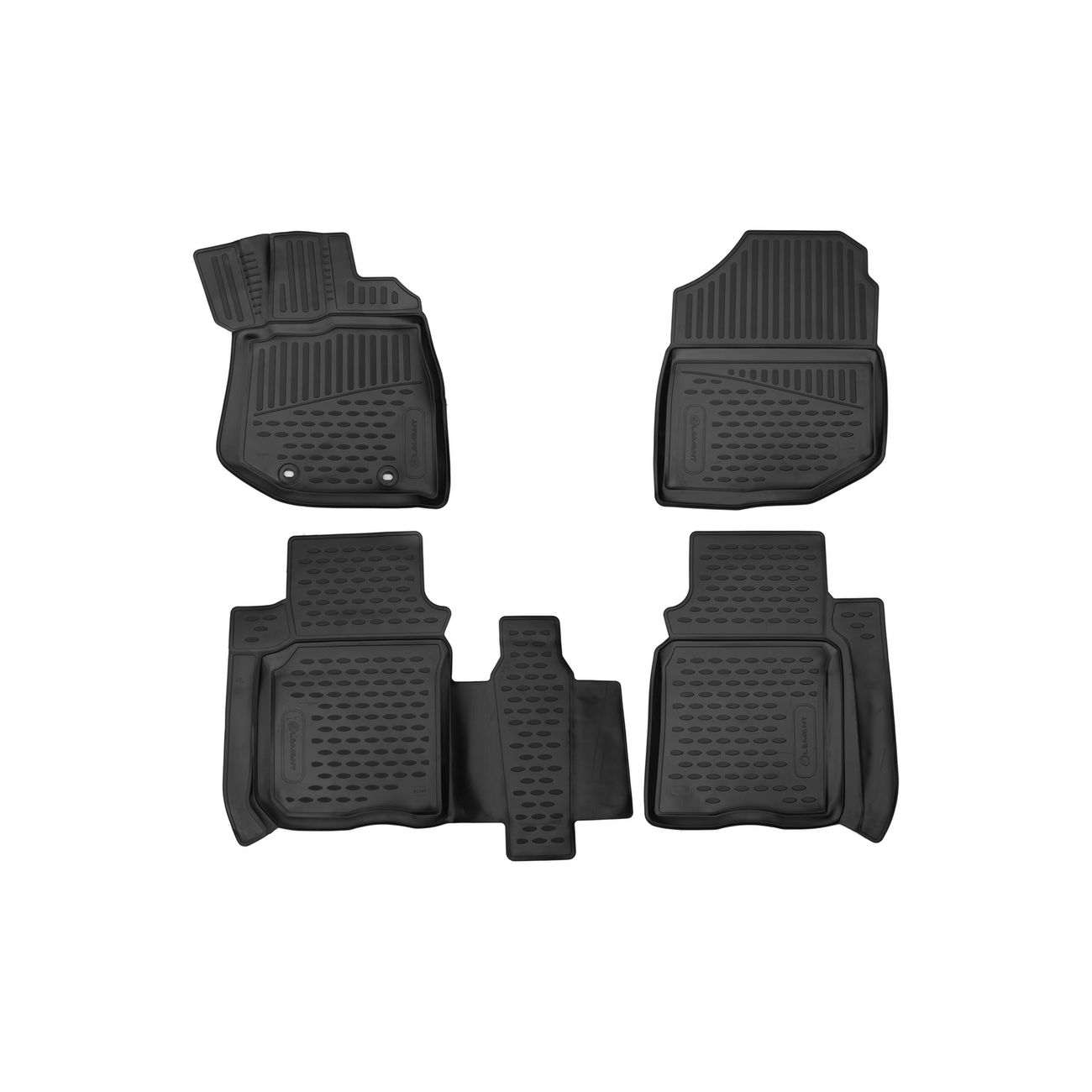 Коврики в салон Element 3D HONDA Fit, 2007-2013, хб., правый руль 4шт.