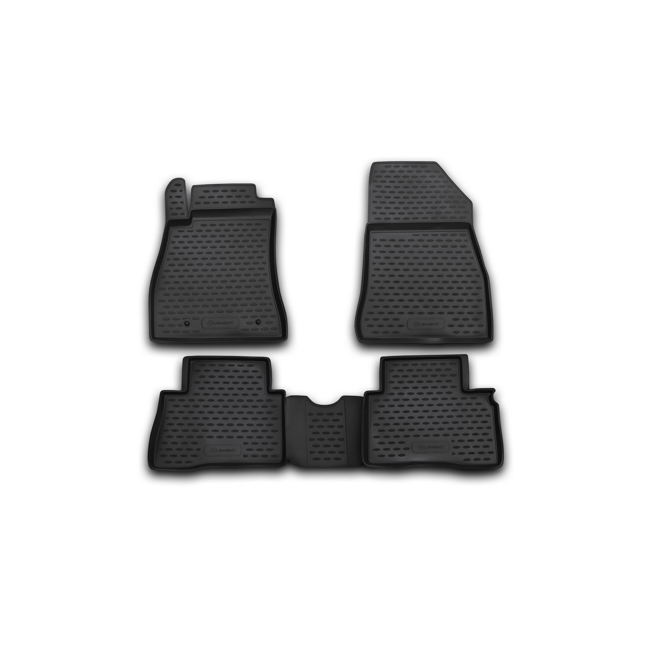 Коврики в салон Element NISSAN Juke 2010-2014 2014+, крючок T/L 4шт.