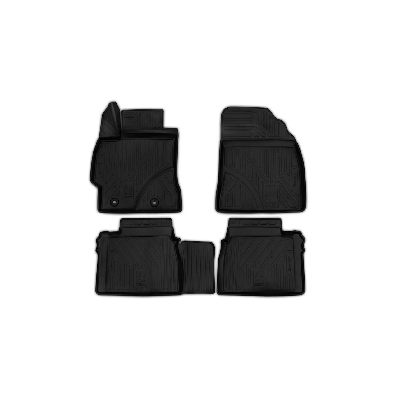 Коврики в салон Element TOYOTA Corolla 2016-20194 шт. (CARTYT00023k)