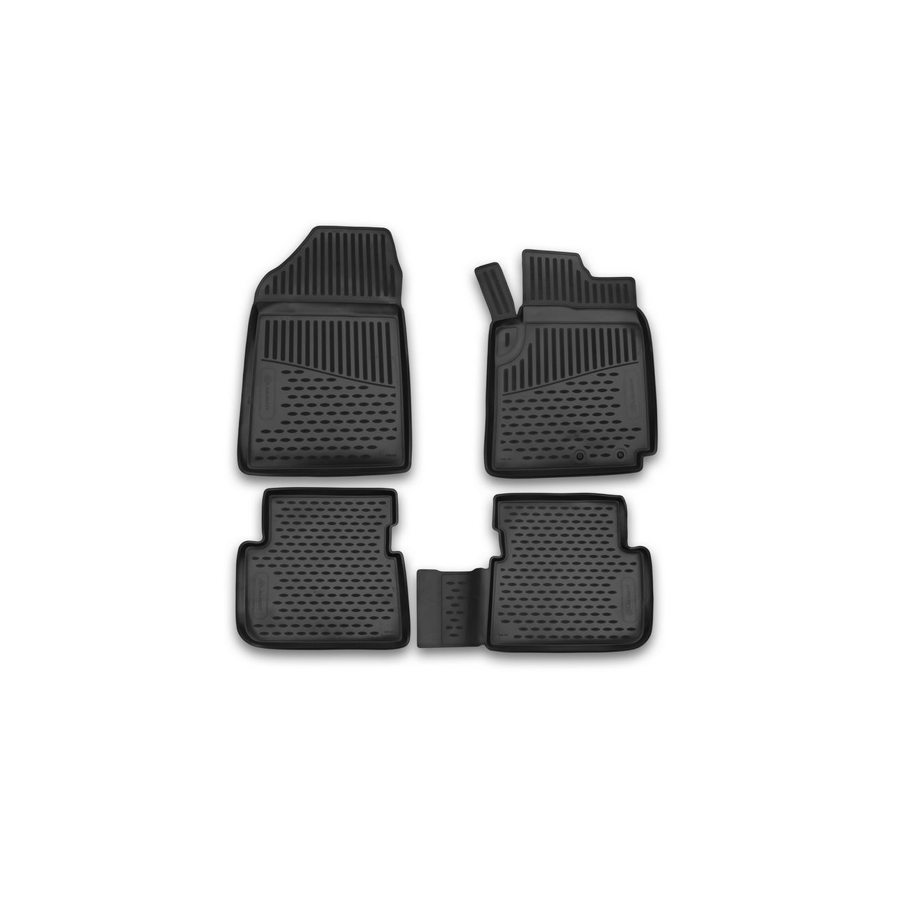 Коврики в салон Element TOYOTA Fielder '06-12, ПУ, универсал, 4шт.