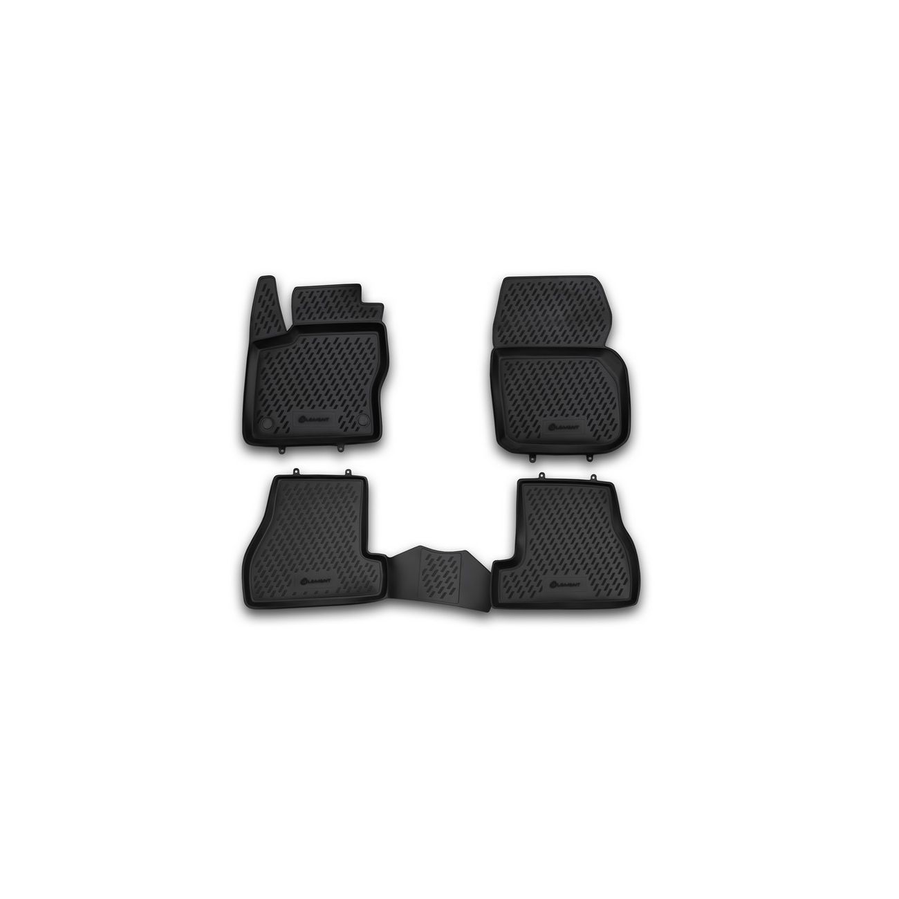 Коврики в салон Element FORD Focus 3, 04/2011-2015 передние, 2шт.