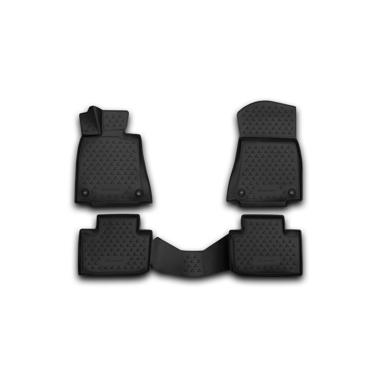 Коврики в салон Element 3D LEXUS IS250 2013-2015, 2015+, 4шт.