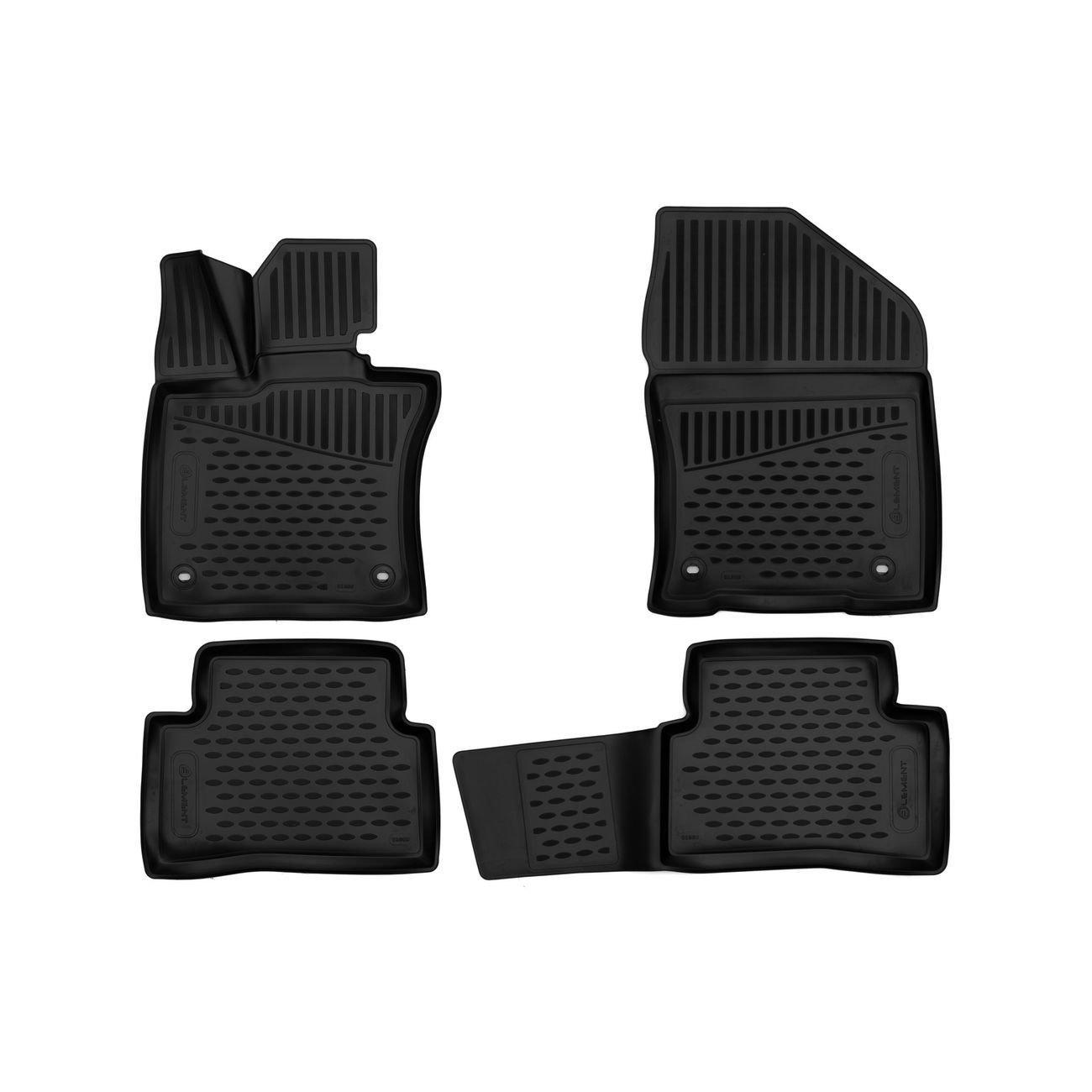 Коврики в салон Element 3D LEXUS UX, 2018+ хетчбек, Европа, 4шт.