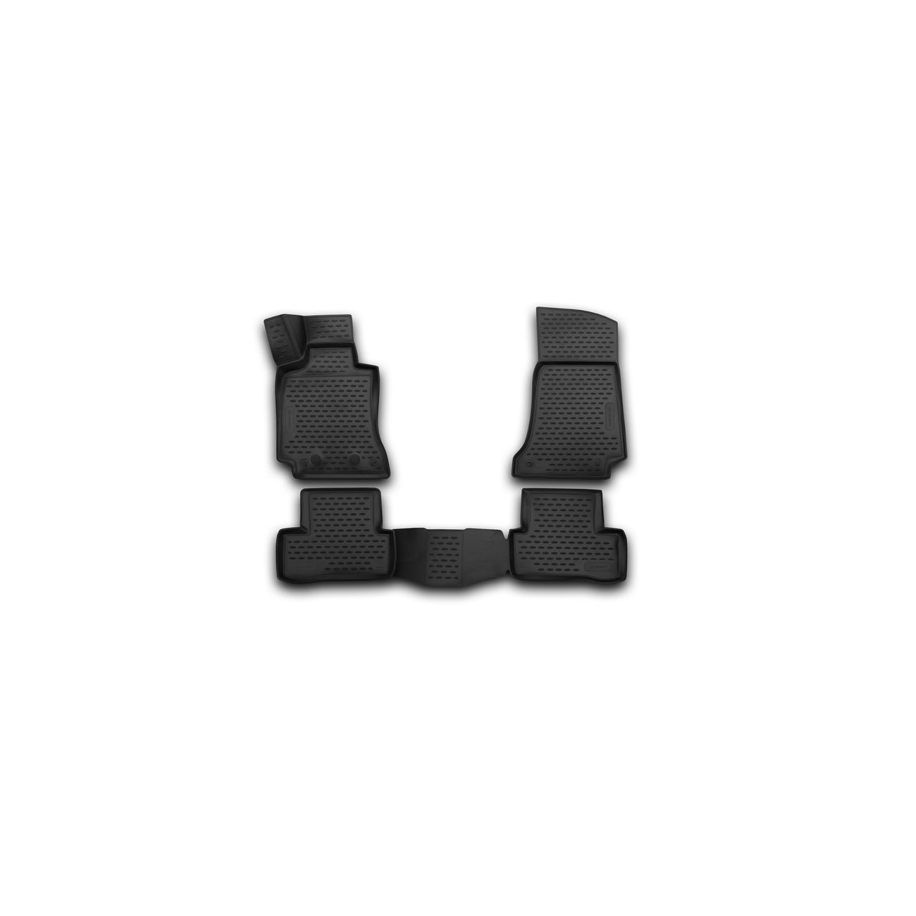 Коврики в салон Element 3D MERCEDES С-Class W205, 2014+, седан, 4шт.