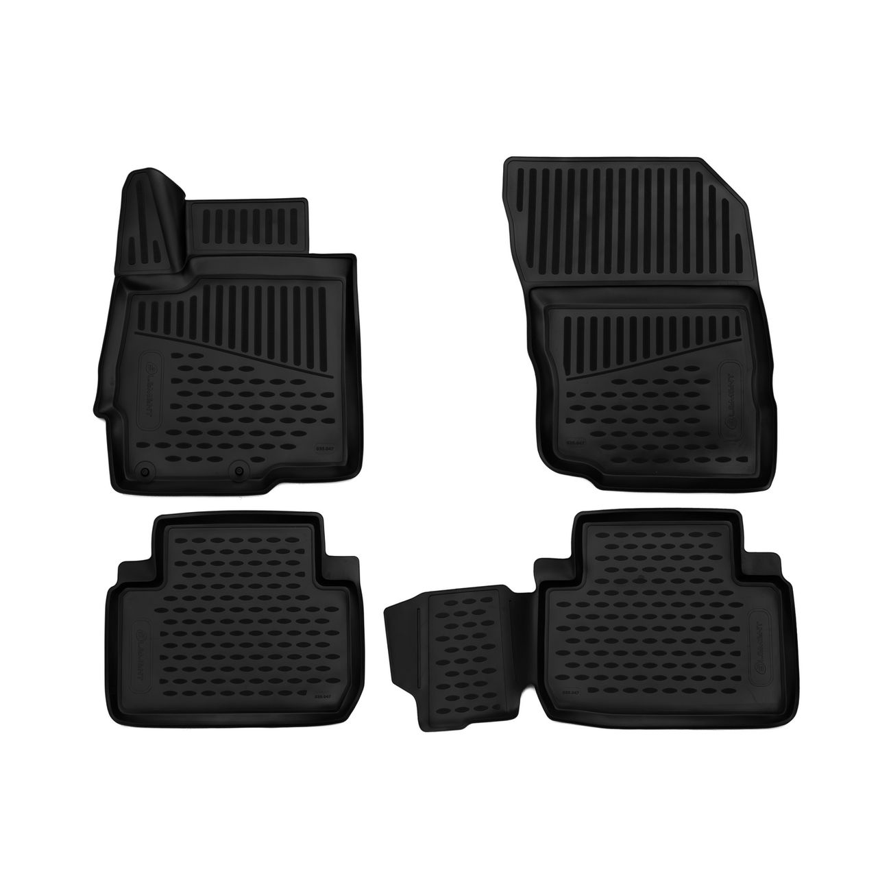 Коврики в салон Element 3D MITSUBISHI Eclipse Cross, 01/2017+ 4шт.