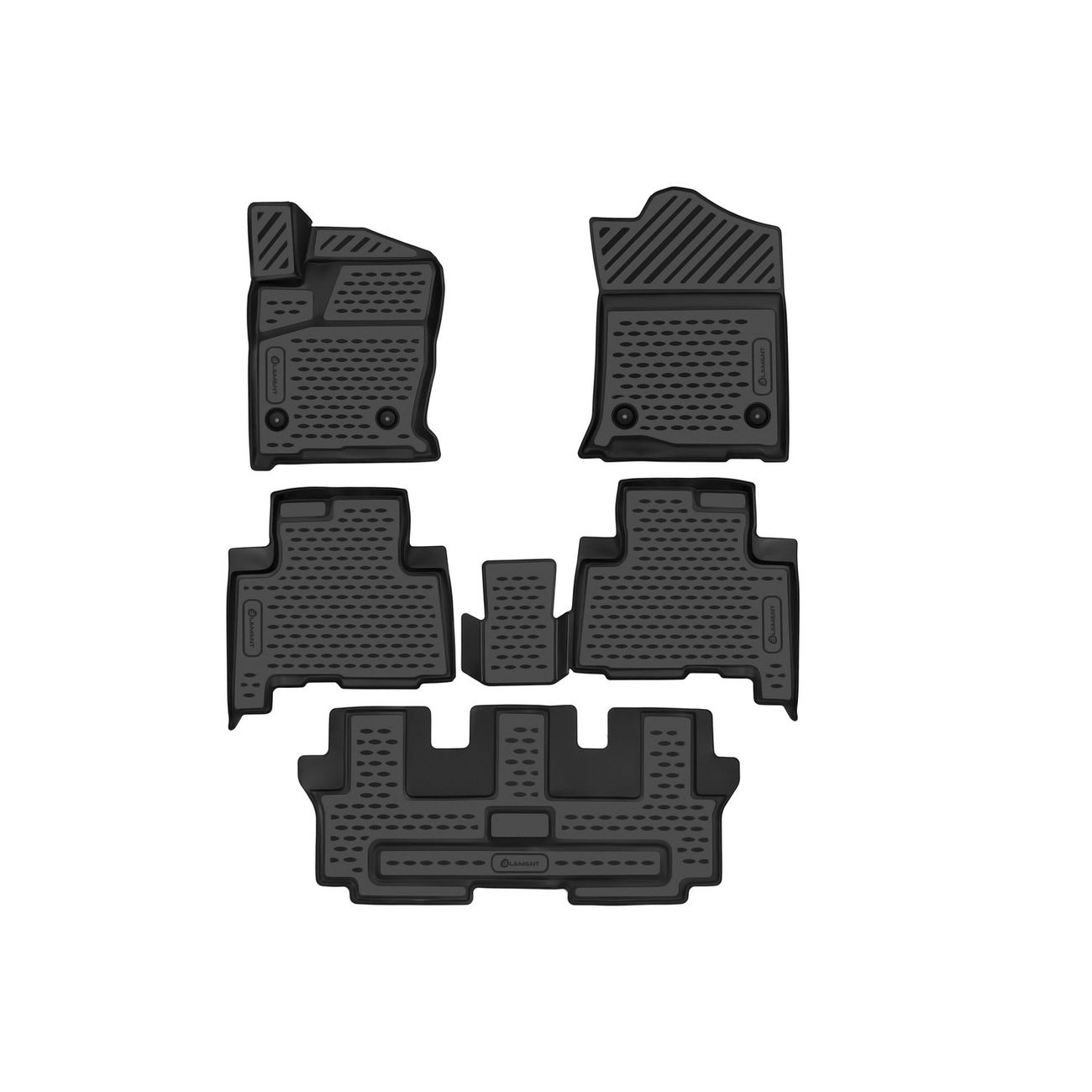 Коврики в салон Element HAVAL H9 2015- 5 шт. (ELEMENT3D9903210k)