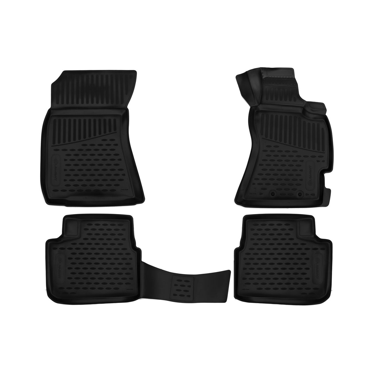 Коврики в салон Element 3D SUBARU Forester 3(SH)AKMK4WD 07-12 пр.руль 4шт