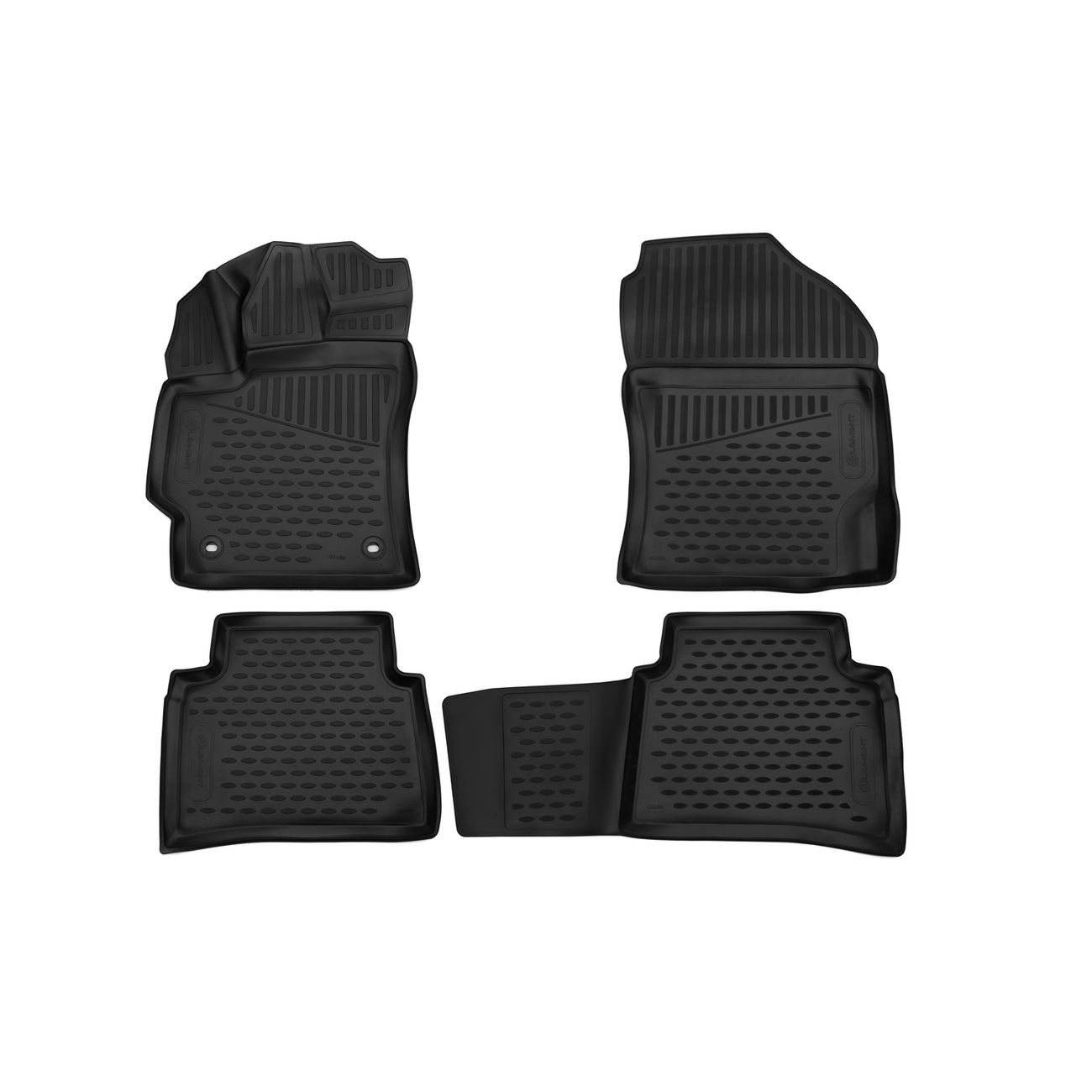 Коврики в салон Element TOYOTA Corolla 2019- 4шт. (ELEMENT3D02188210k)