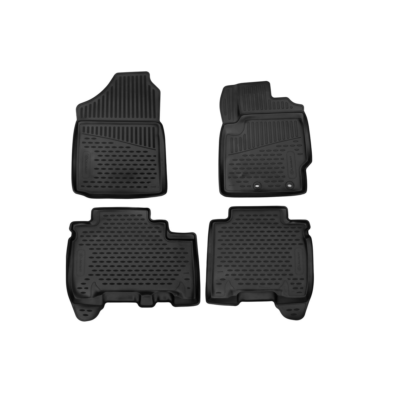 Коврики в салон Element 3D TOYOTA Ractis 2010-2016 прав.руль хетчбек 4шт.