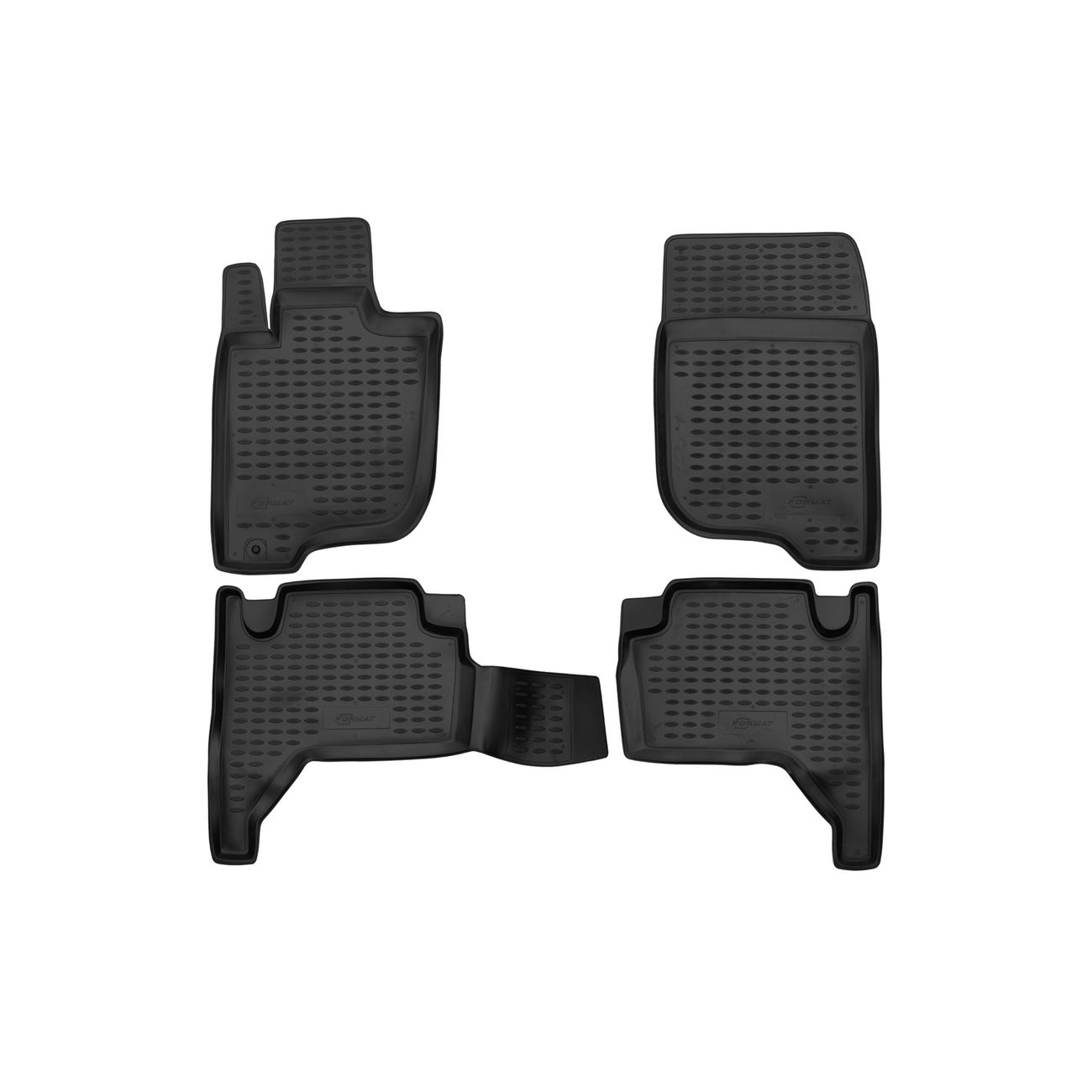 Коврики в салон Format MITSUBISHI L-200 IV 2005-2015, 4шт.,повыш.износ.