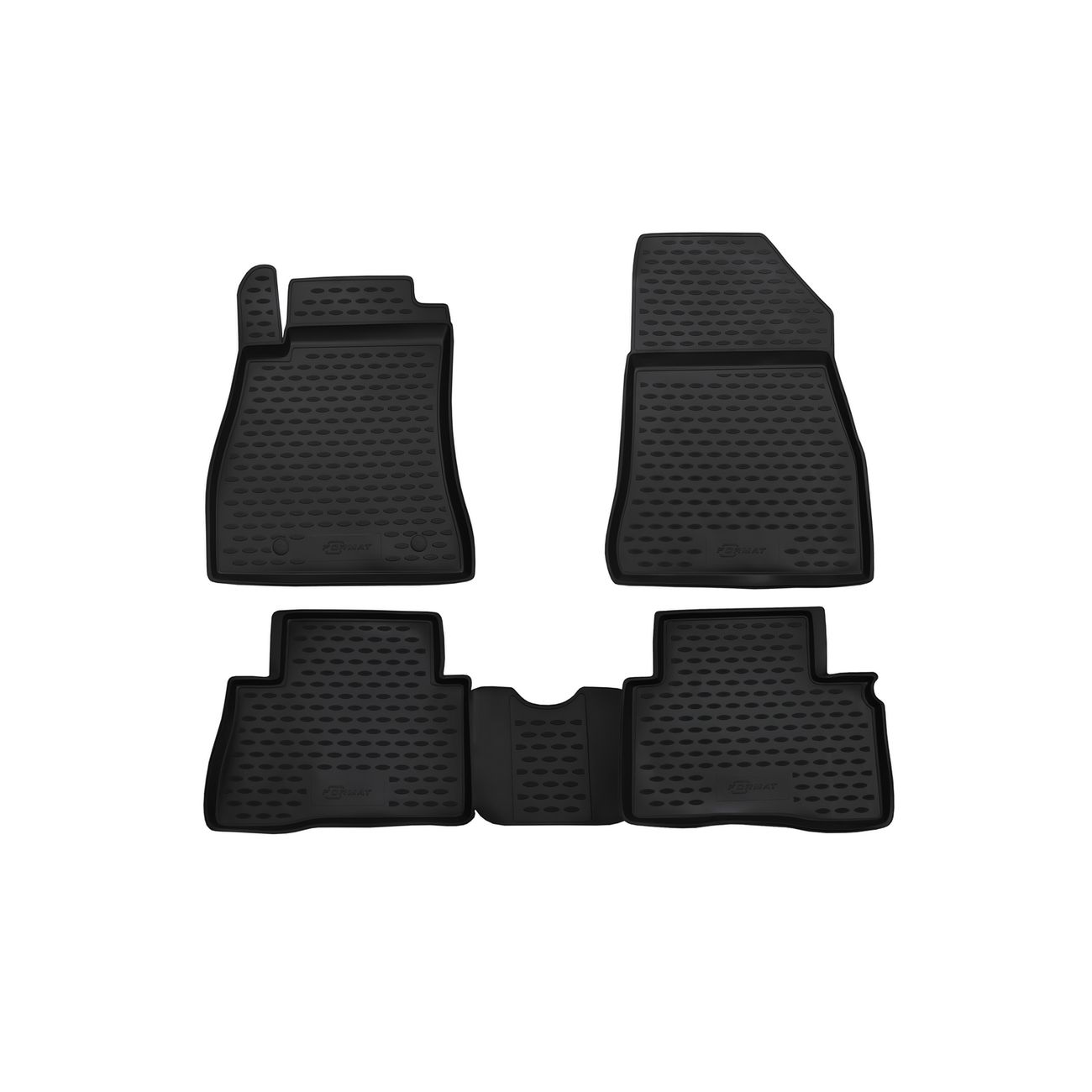 Коврики в салон Format NISSAN Juke 2010-2014 2014+, клипса R/N 4шт.