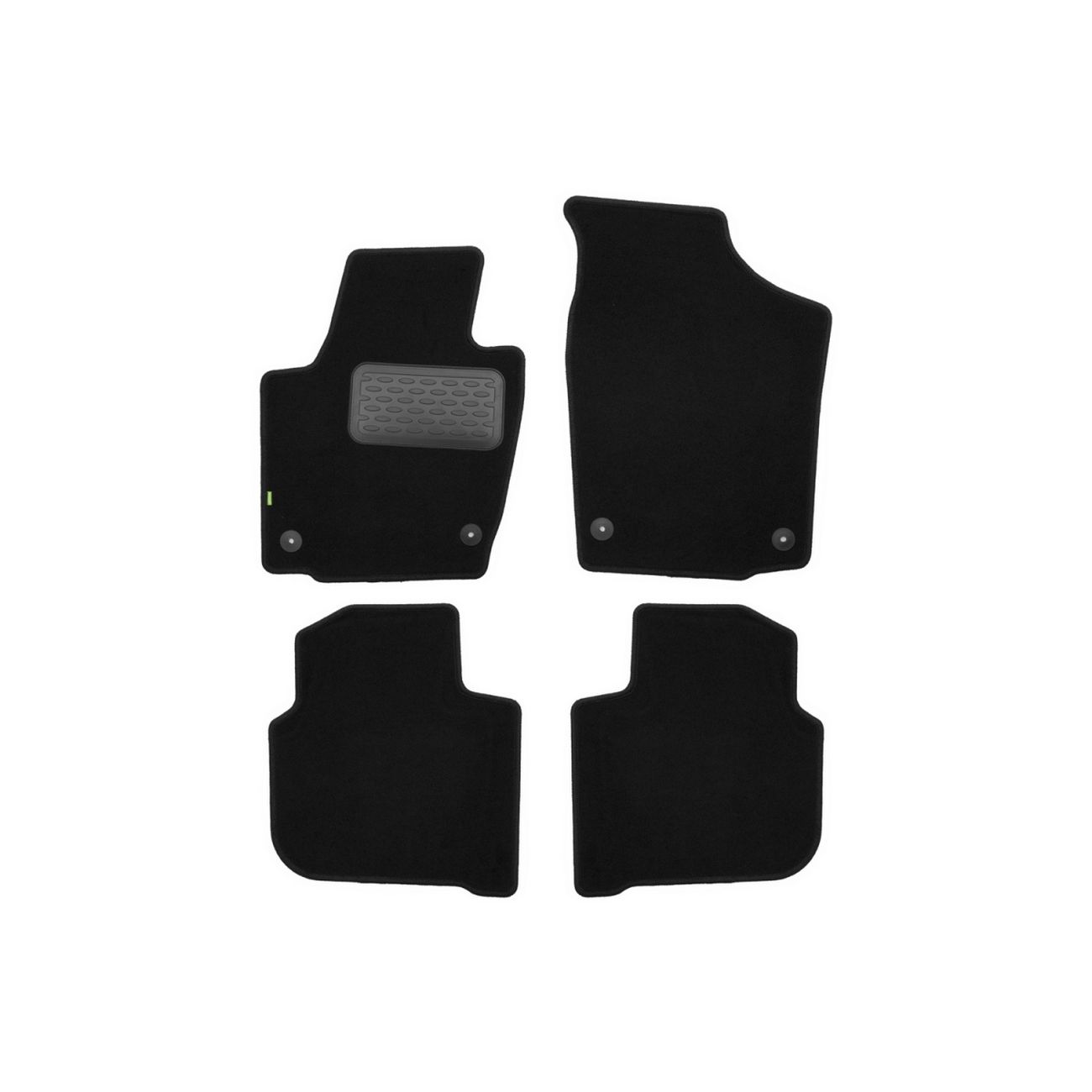 Коврики в салон Klever Standard SKODA Rapid 2012- (KVR02451701210kh)