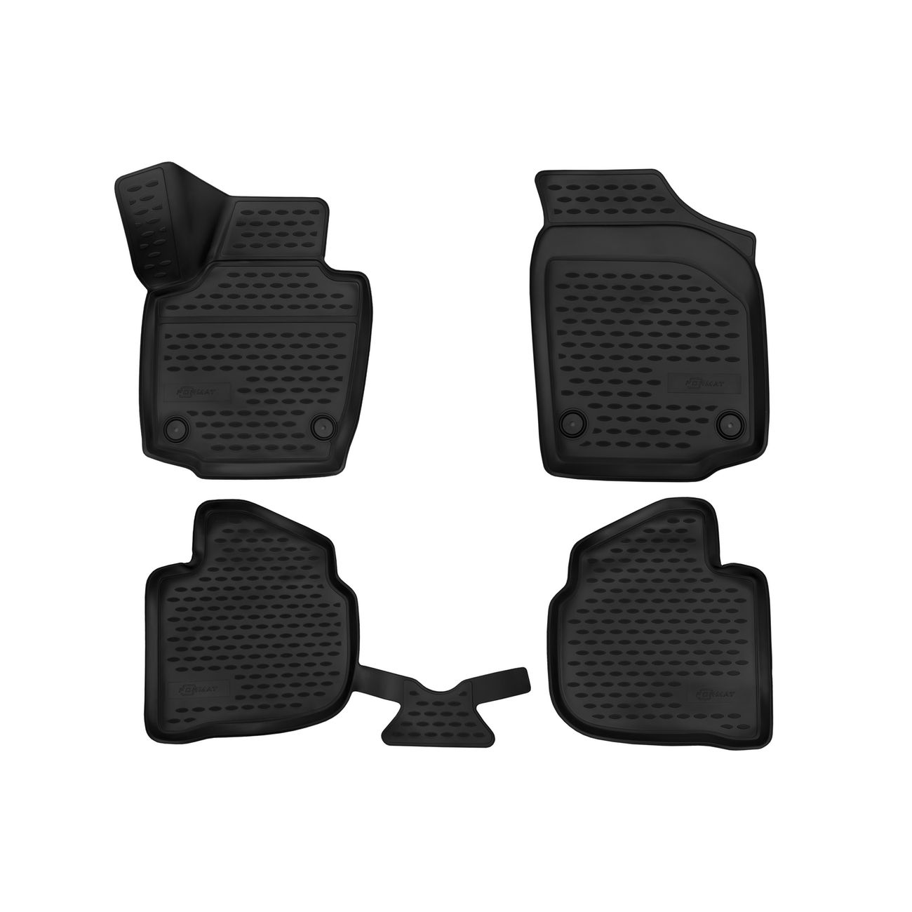 Коврики в салон Format 3D SKODA Rapid 2013+, 4шт.