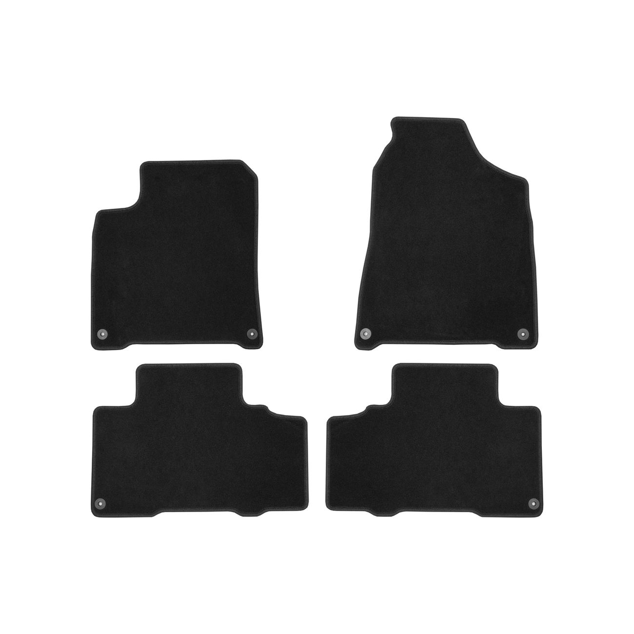 Коврики в салон Klever Econom SSANGYONG New Actyon 2010+, 4шт.