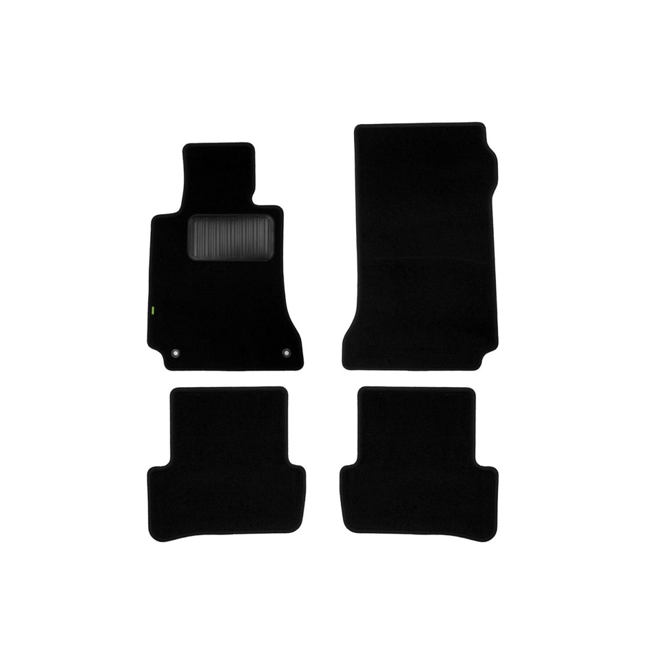 Коврики в салон Klever Standard MERCEDES C-Class W204 2007-14,сед.,4шт.