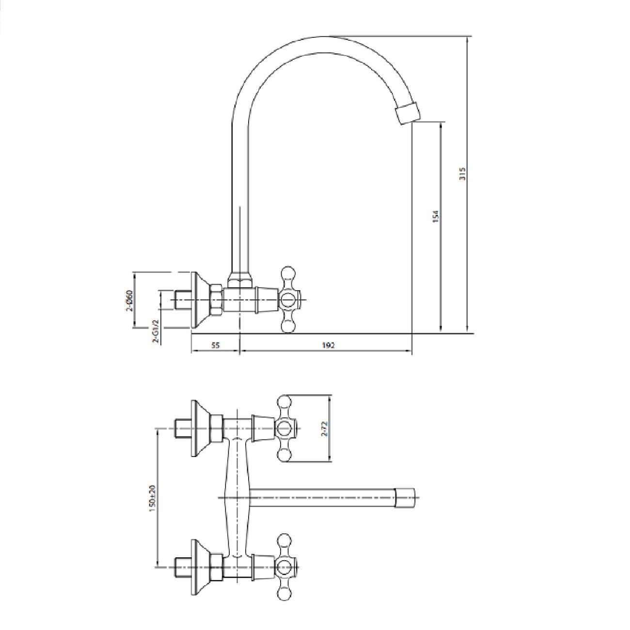 Смеситель Juguni 0402.981