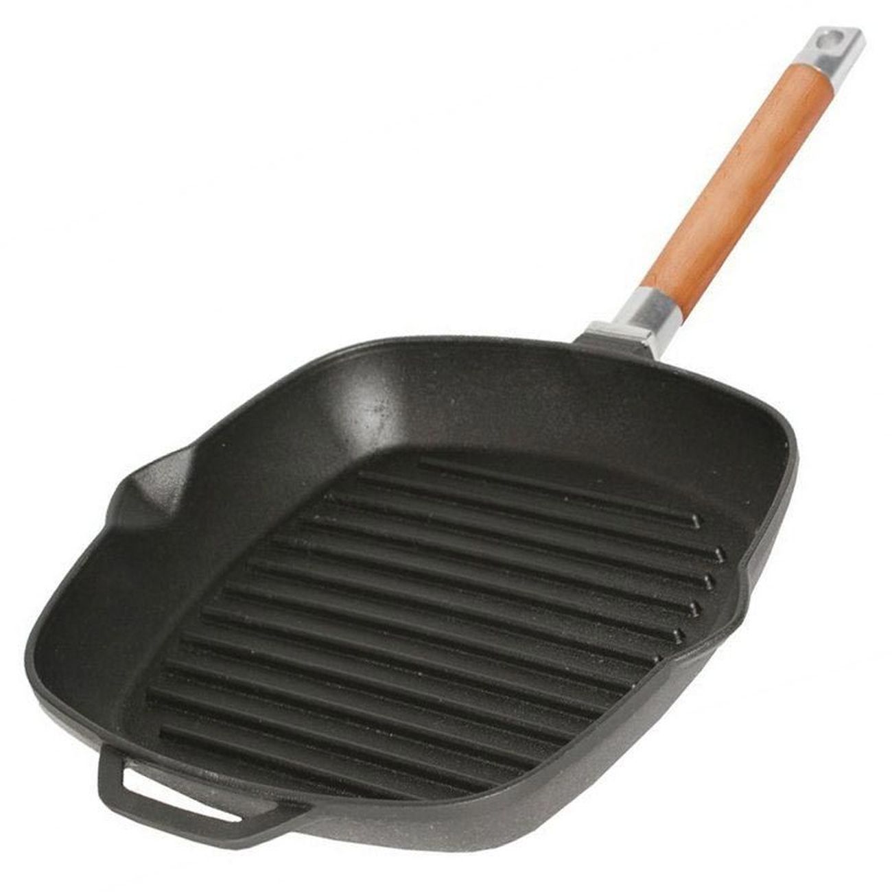 Сковорода-гриль Биол со съемной ручкой 24х24