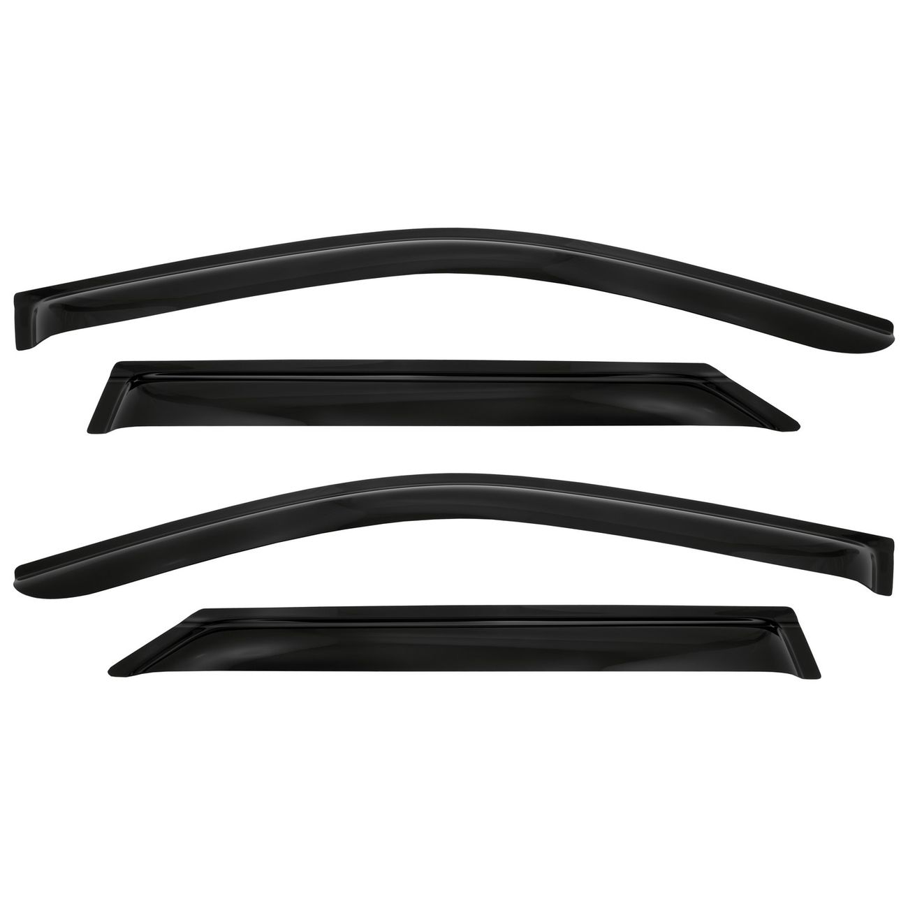 Дефлектор Sim Toyota Fortuner 2015-4 шт. темный (NLD.STOFOR1532)