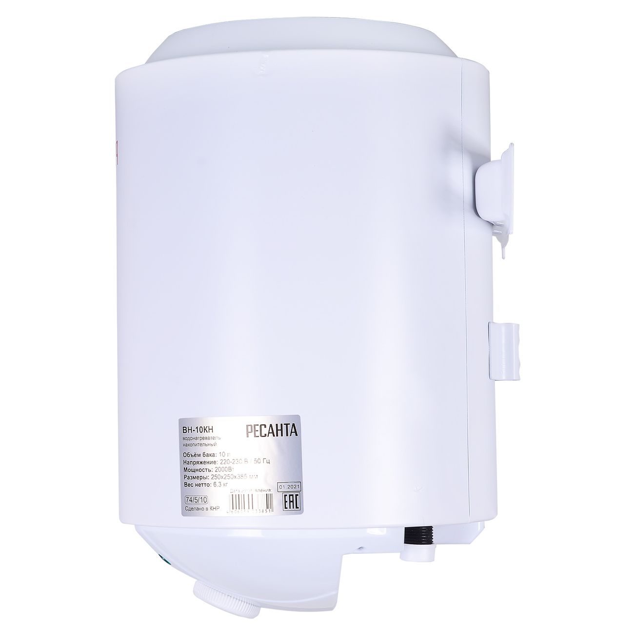 Водонагреватель накопительный Ресанта ВН-10КН (74/5/10)