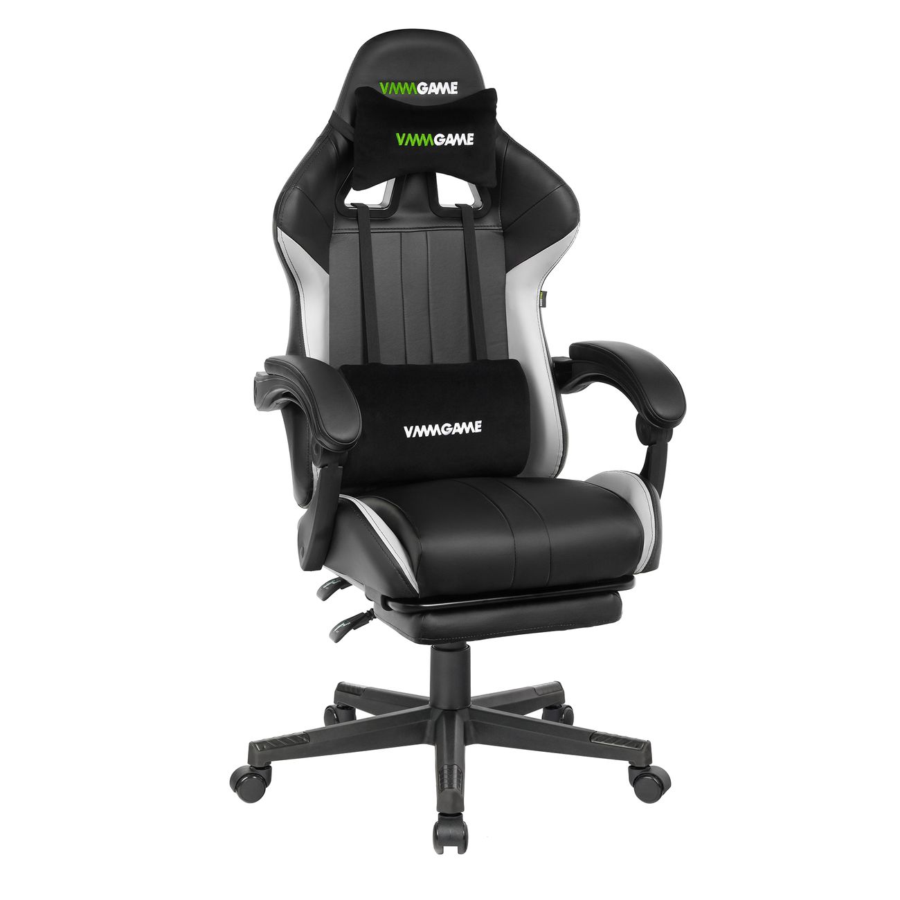 Кресло компьютерное игровое VMMGAME Throne Black/White (OT-B31W)