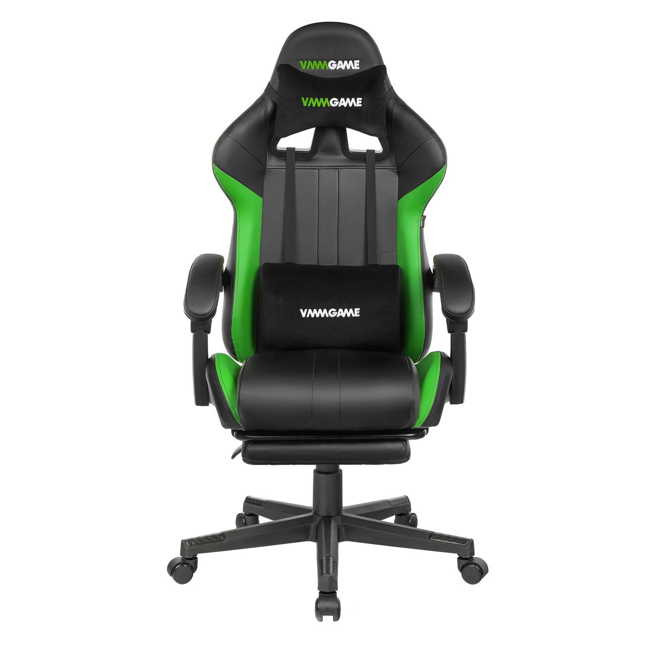 Кресло компьютерное игровое VMMGAME Throne Black/Light Green (OT-B31G)
