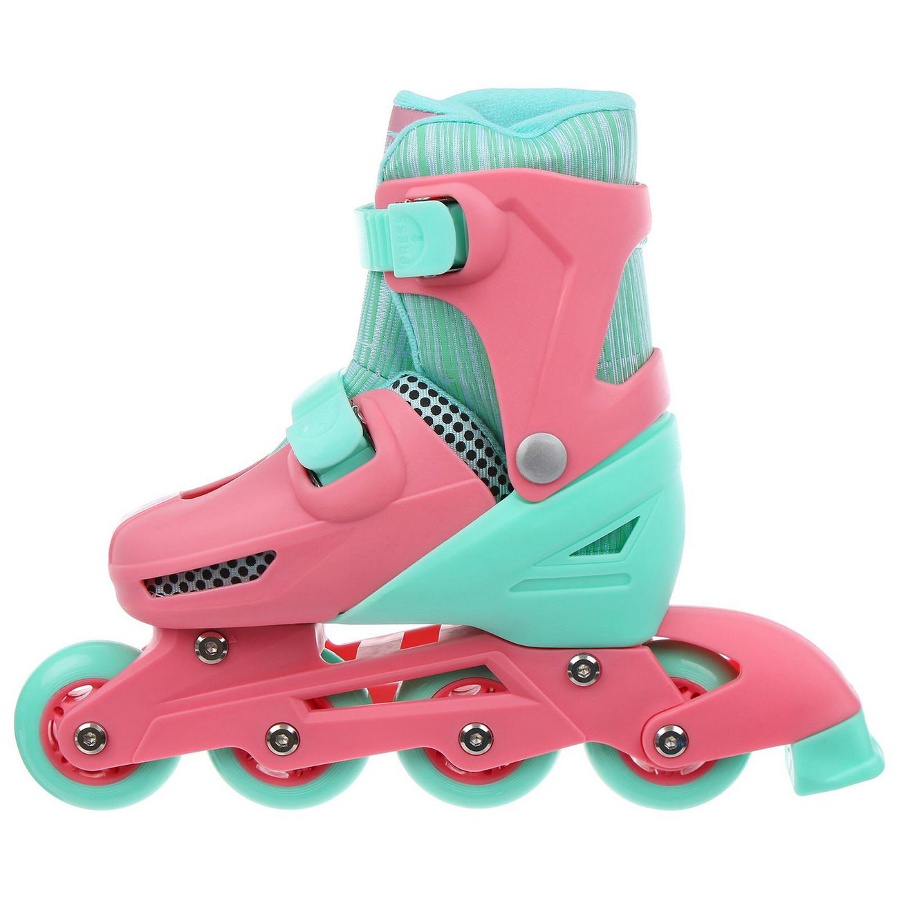 Коньки роликовые ONLITOP 4605234 р.34-37 син./бел.(кол.64мм + комп.защиты)