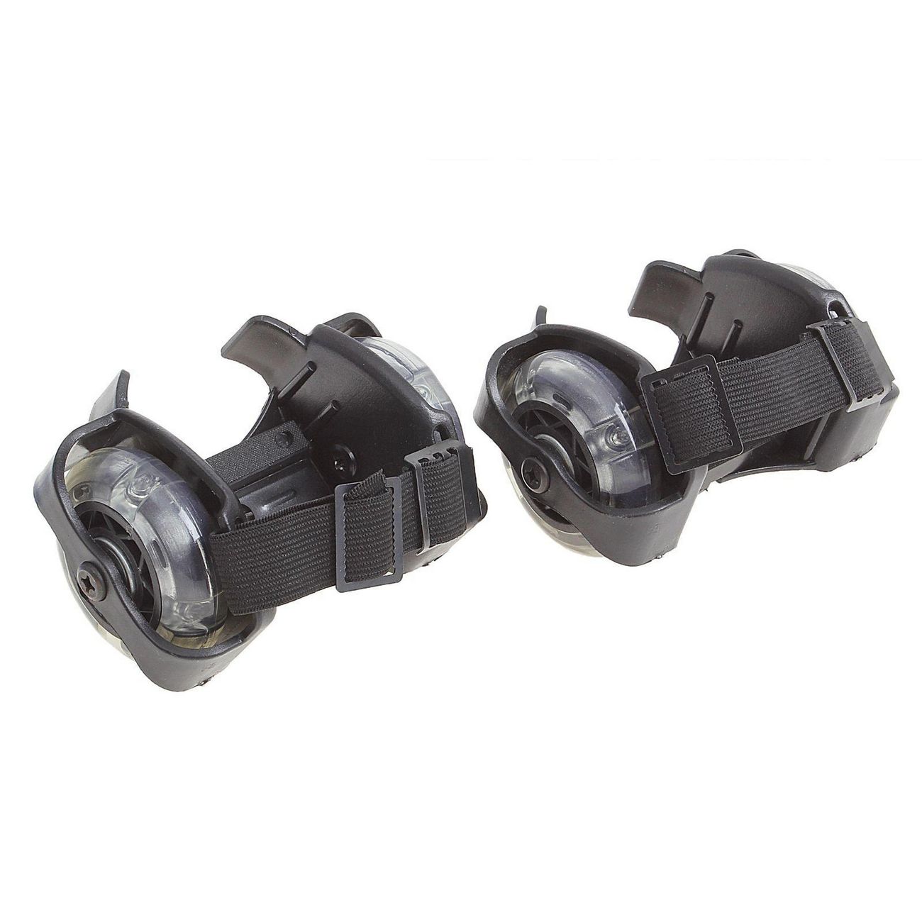 Коньки роликовые ONLITOP 462372 для обуви раздвижные мини (свет.кол.70мм)