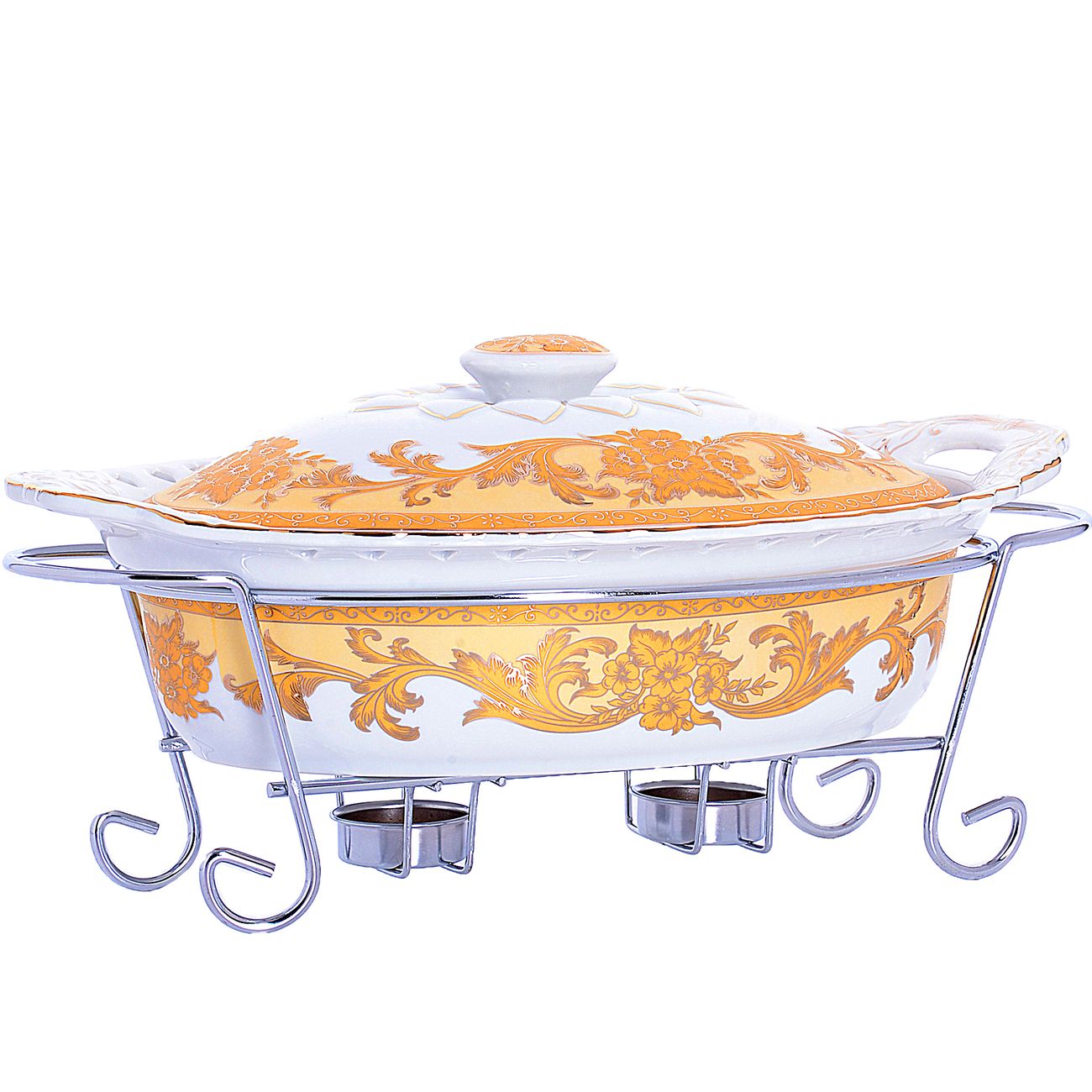 Жаровня Loraine 1,8л 3пр со свечкой (26539)